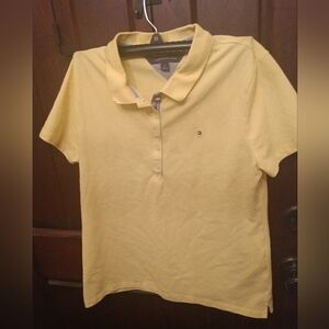 Tommy Hilfiger Light Yellow Polo Shirt